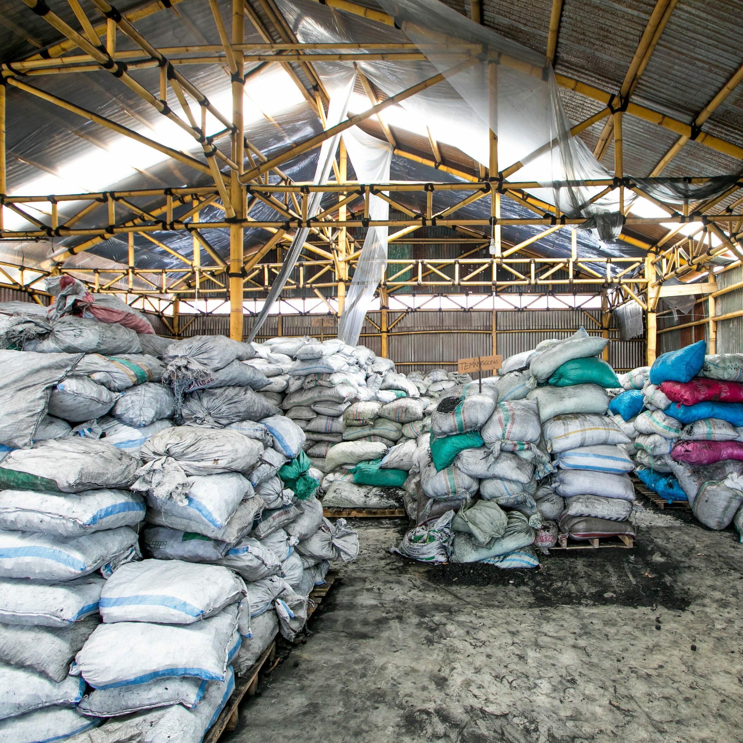 Coconut Shell Carbon - Bulk Warehouse Storage